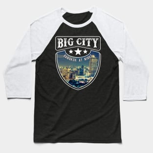 Big City - Bangkok At Night - Mega Baseball T-Shirt